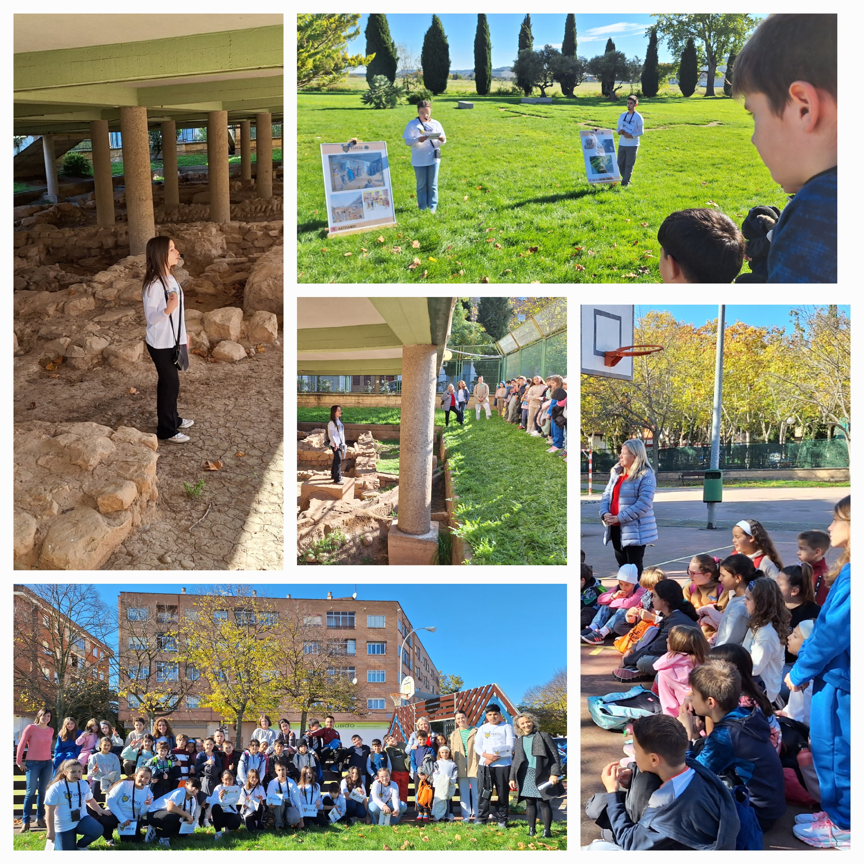 Visita guiada a alumnos de Albelda